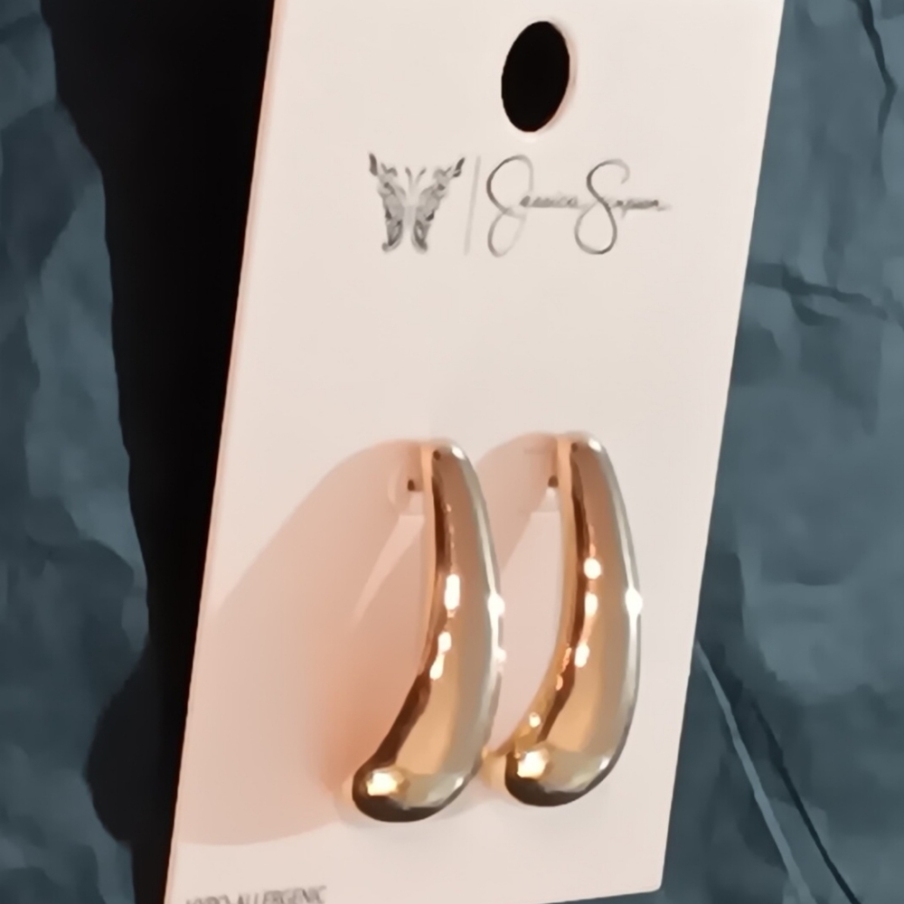 JS Drop Earrings (NWT) - Picture 4 of 8